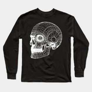 3d skull Long Sleeve T-Shirt